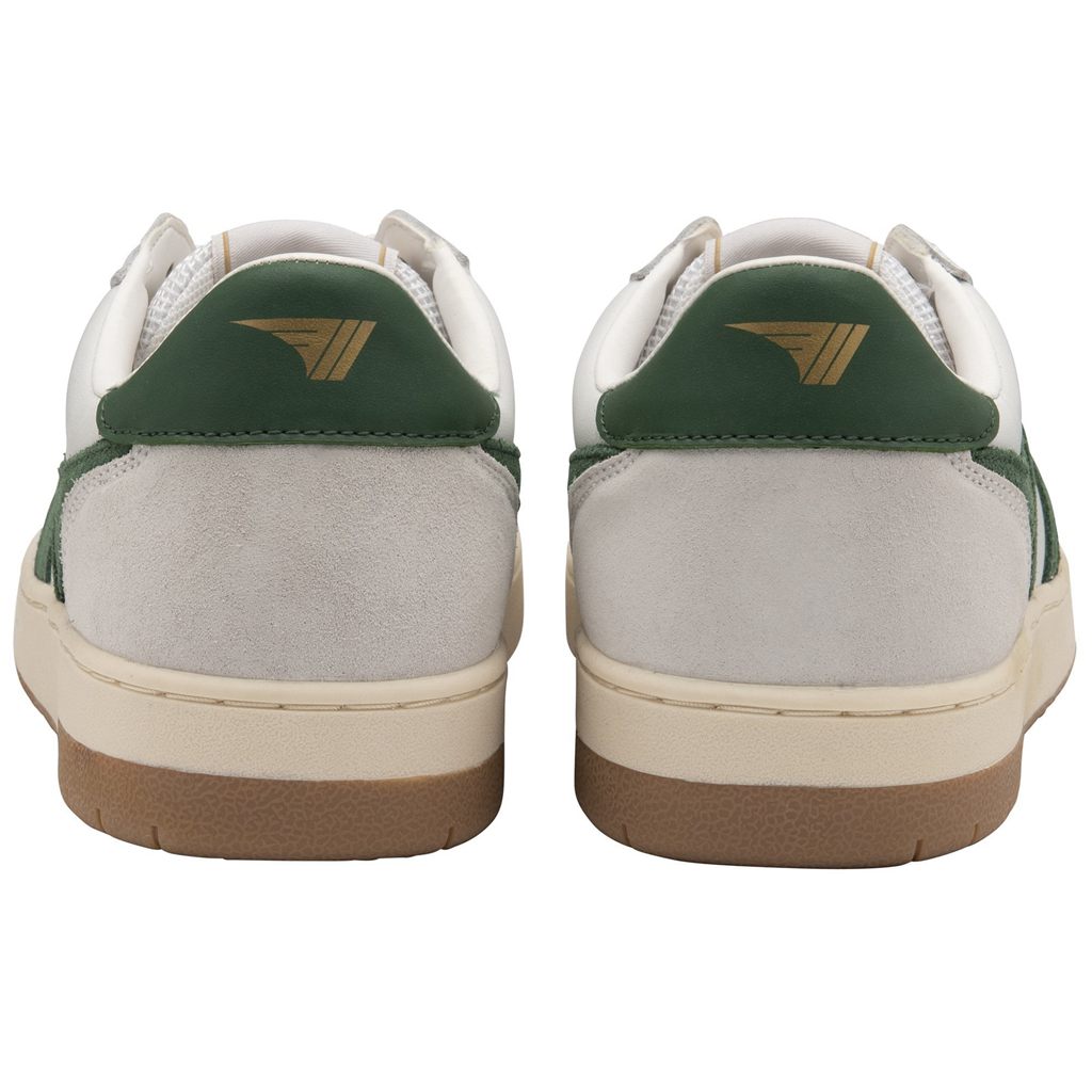 Gola Classics Hawk Sneakers Bílé Tmavě Zelene CZ | SXEP-69082