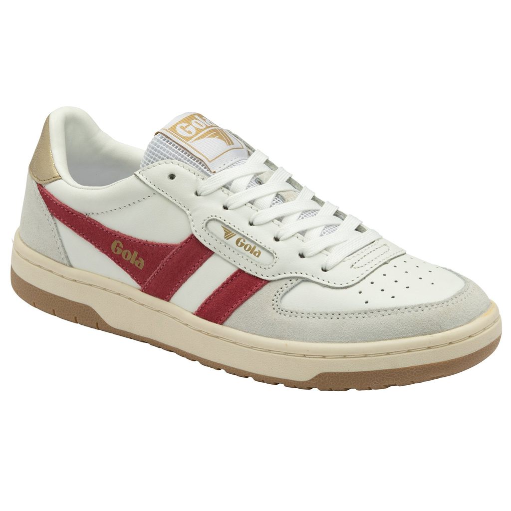 Gola Classics Hawk Sneakers Bílé Zlaté CZ | HJMC-73810