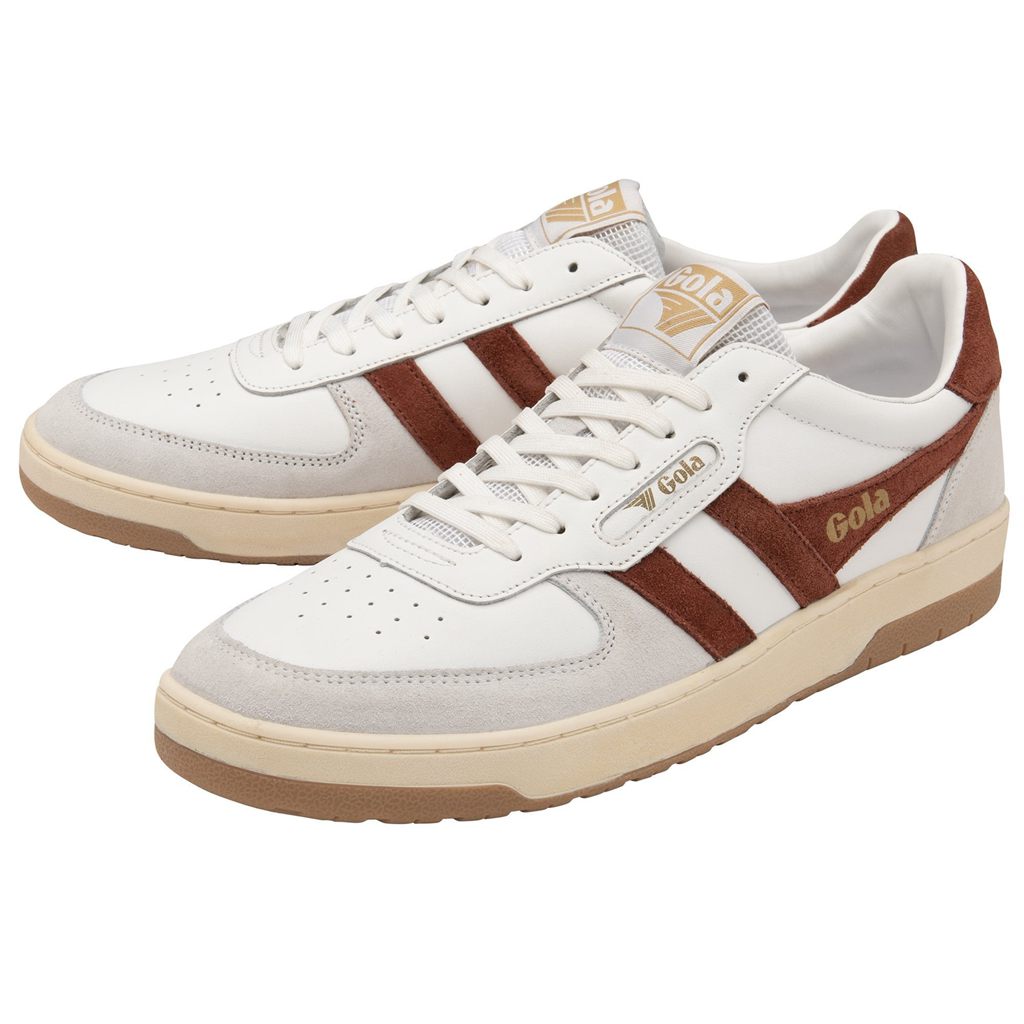 Gola Classics Hawk Sneakers Bílé CZ | ADTB-42510