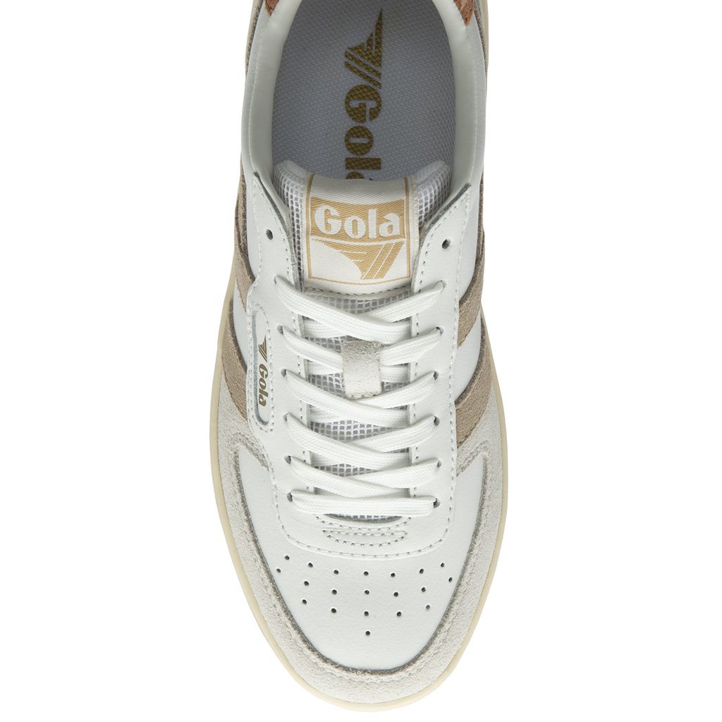 Gola Classics Hawk Sneakers Bílé CZ | QCKF-67549