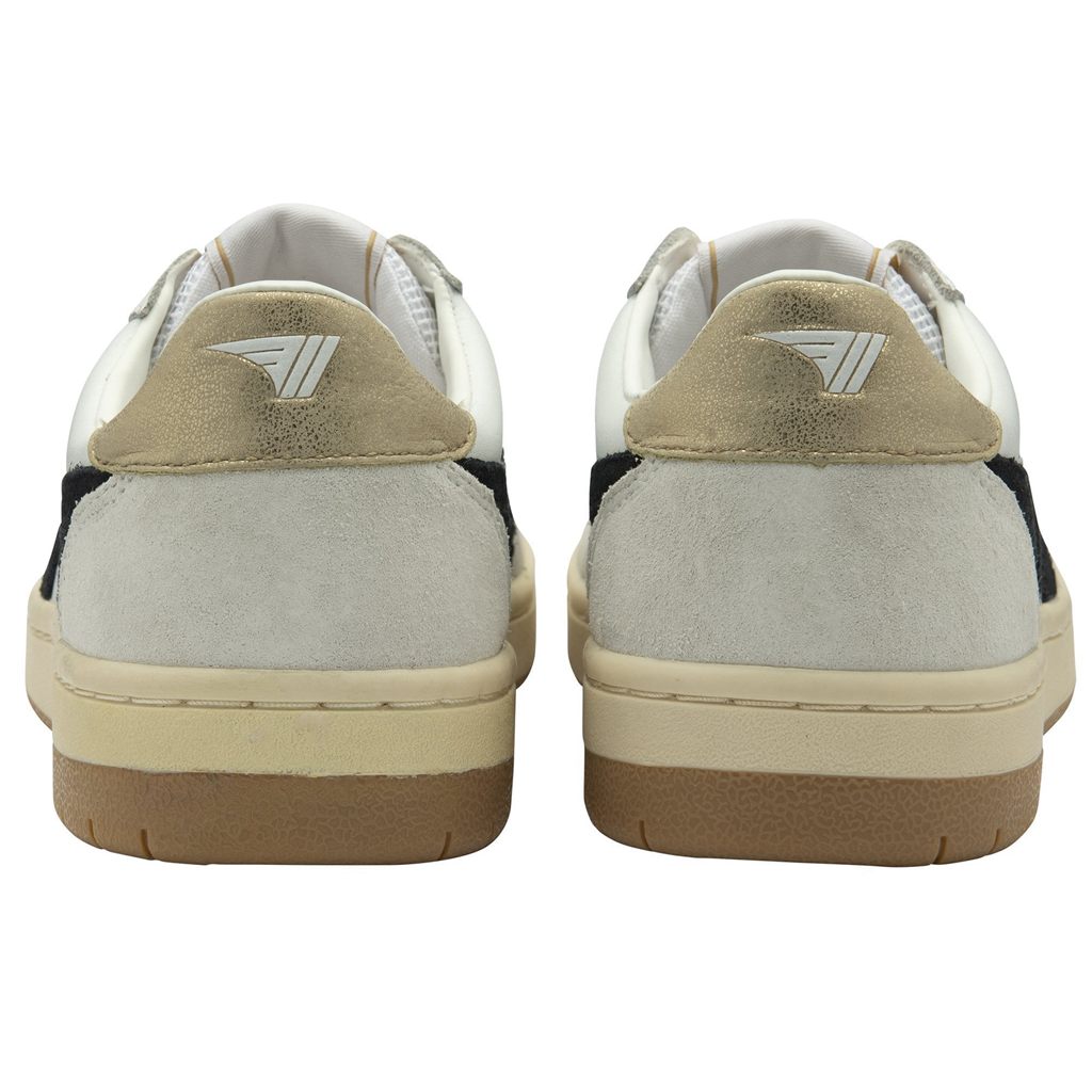 Gola Classics Hawk Sneakers Bílé Černé Zlaté CZ | IMXS-81760