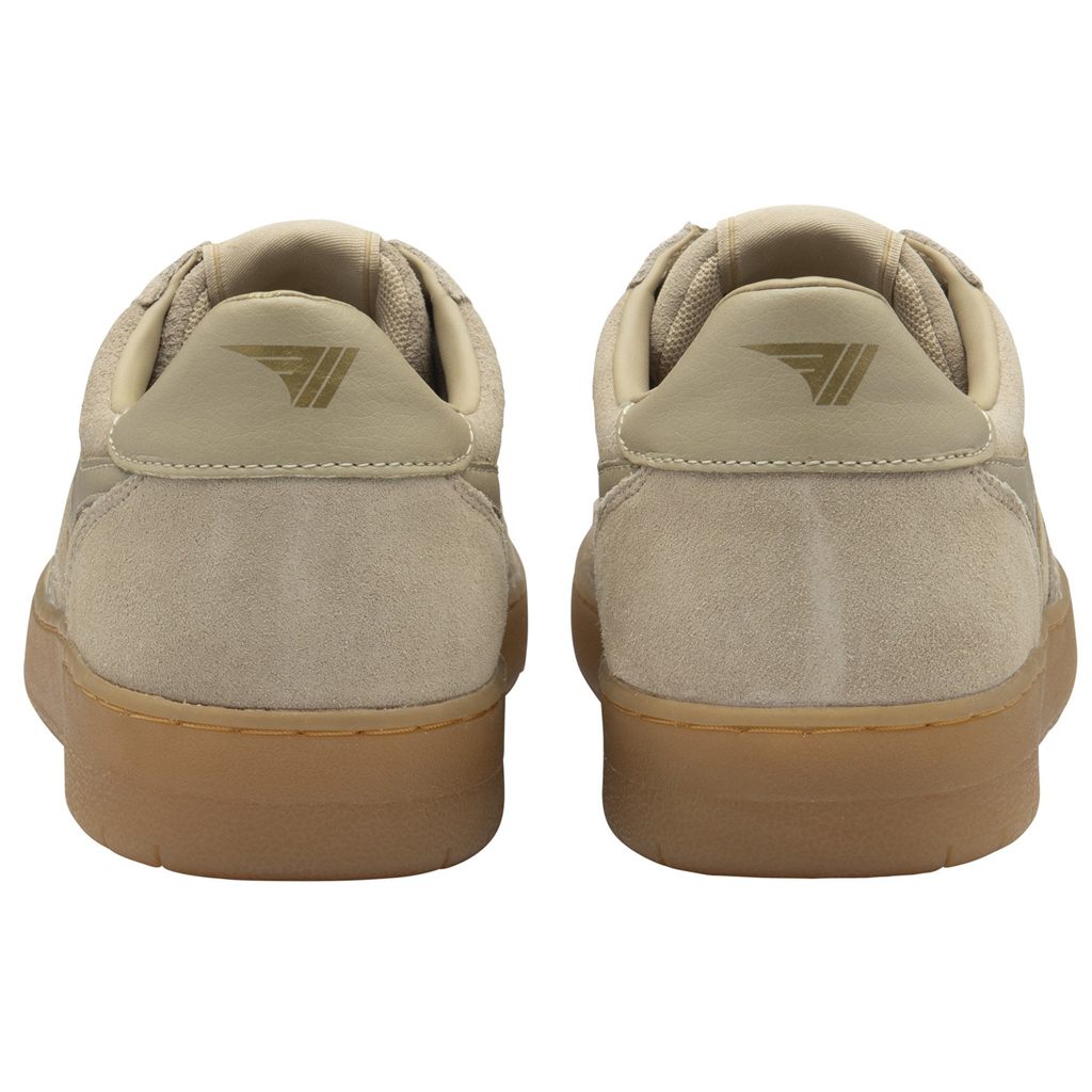 Gola Classics Hawk Suede '86 Sneakers Bone Gum CZ | TUVR-45390