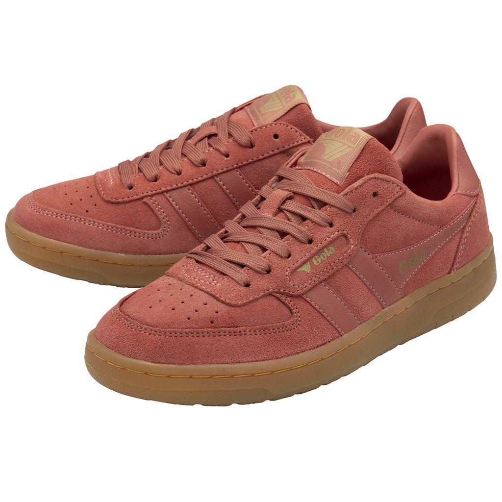 Gola Classics Hawk Suede '86 Sneakers Clay Gum CZ | JEQG-85347