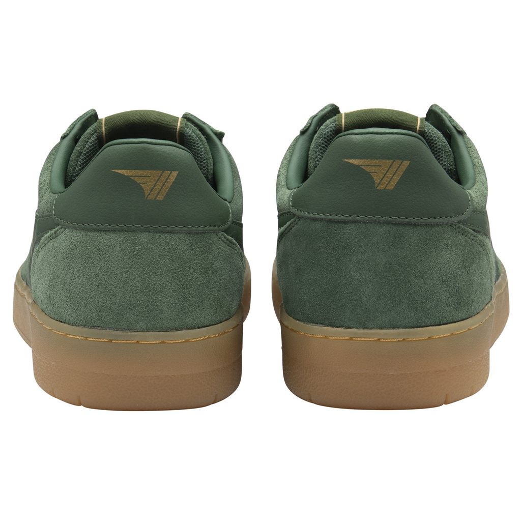 Gola Classics Hawk Suede '86 Sneakers Evergreen Gum CZ | FIPT-89162