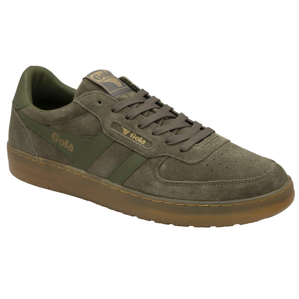Gola Classics Hawk Suede '86 Sneakers Hnědožlutý CZ | ATSM-15742