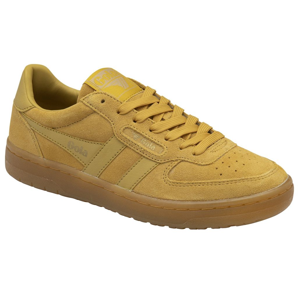 Gola Classics Hawk Suede '86 Sneakers Hořčice CZ | AQOS-32084