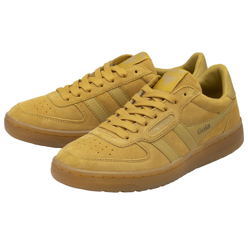 Gola Classics Hawk Suede '86 Sneakers Hořčice CZ | AQOS-32084