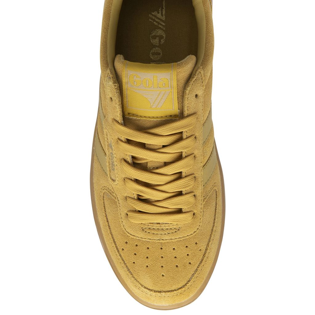 Gola Classics Hawk Suede '86 Sneakers Hořčice CZ | AQOS-32084