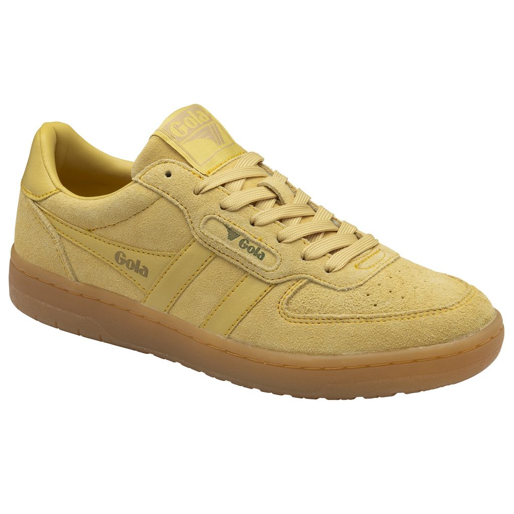 Gola Classics Hawk Suede '86 Sneakers Pollen Gum CZ | UCJR-30754