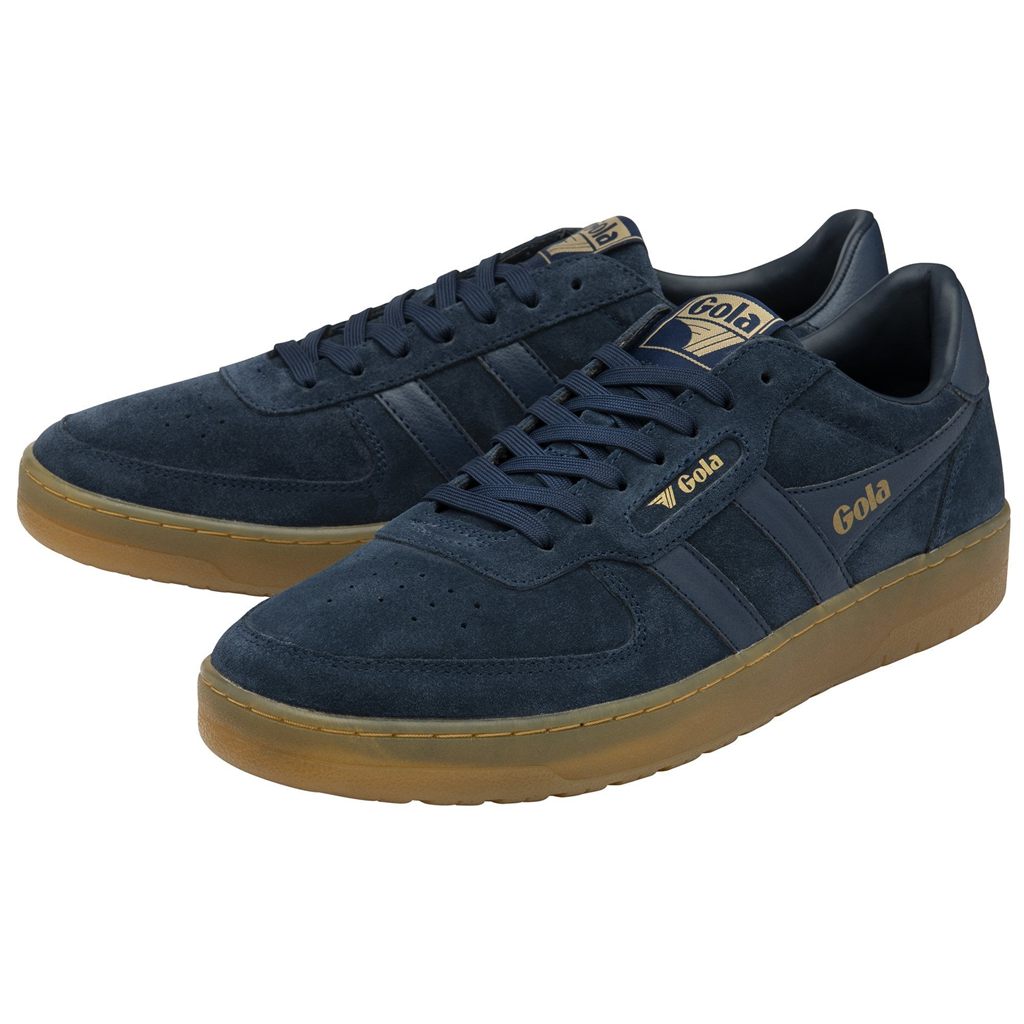 Gola Classics Hawk Suede '86 Sneakers Tmavě Blankyt CZ | YFRL-51049