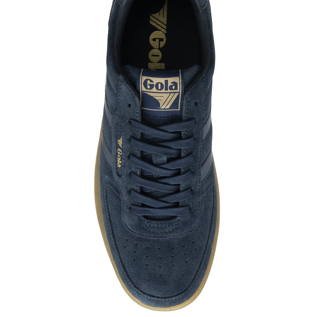 Gola Classics Hawk Suede '86 Sneakers Tmavě Blankyt CZ | YFRL-51049