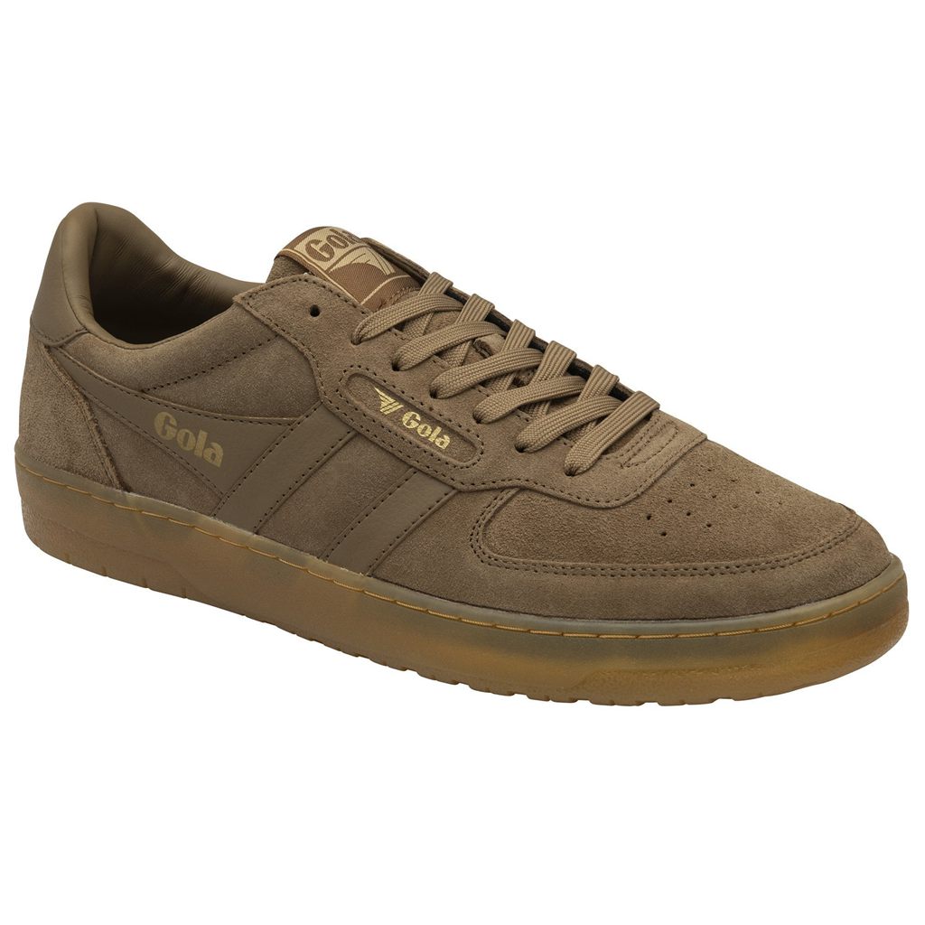 Gola Classics Hawk Suede '86 Sneakers Tobacco Gum CZ | WTIB-40537