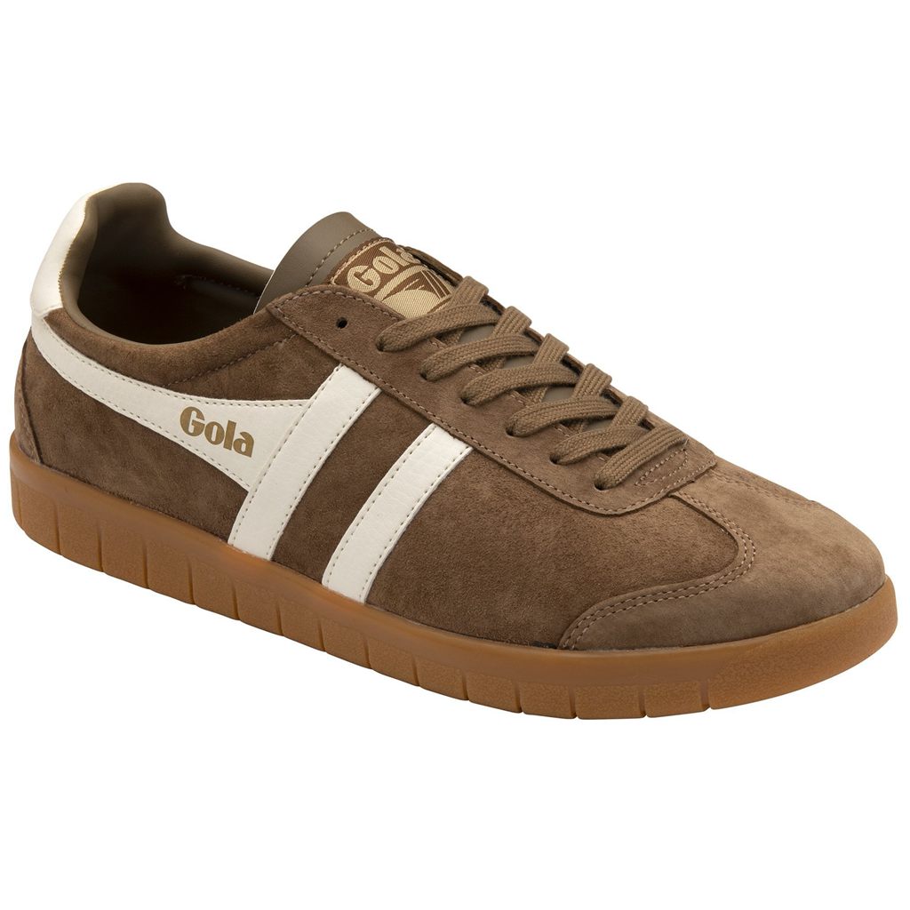 Gola Classics Hurricane Suede Sneakers Bílé CZ | WYKC-50178