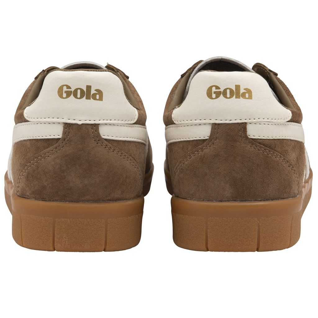 Gola Classics Hurricane Suede Sneakers Bílé CZ | WYKC-50178
