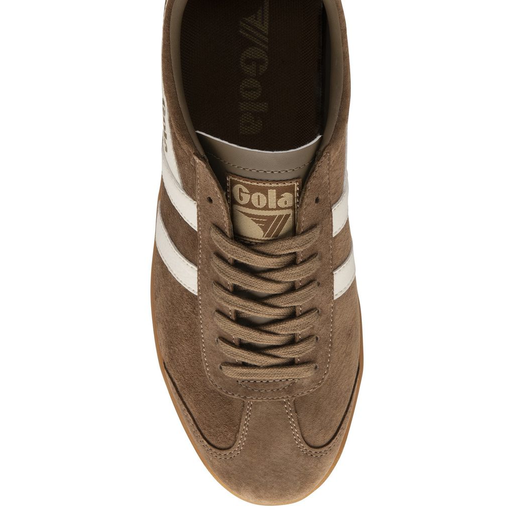Gola Classics Hurricane Suede Sneakers Bílé CZ | WYKC-50178