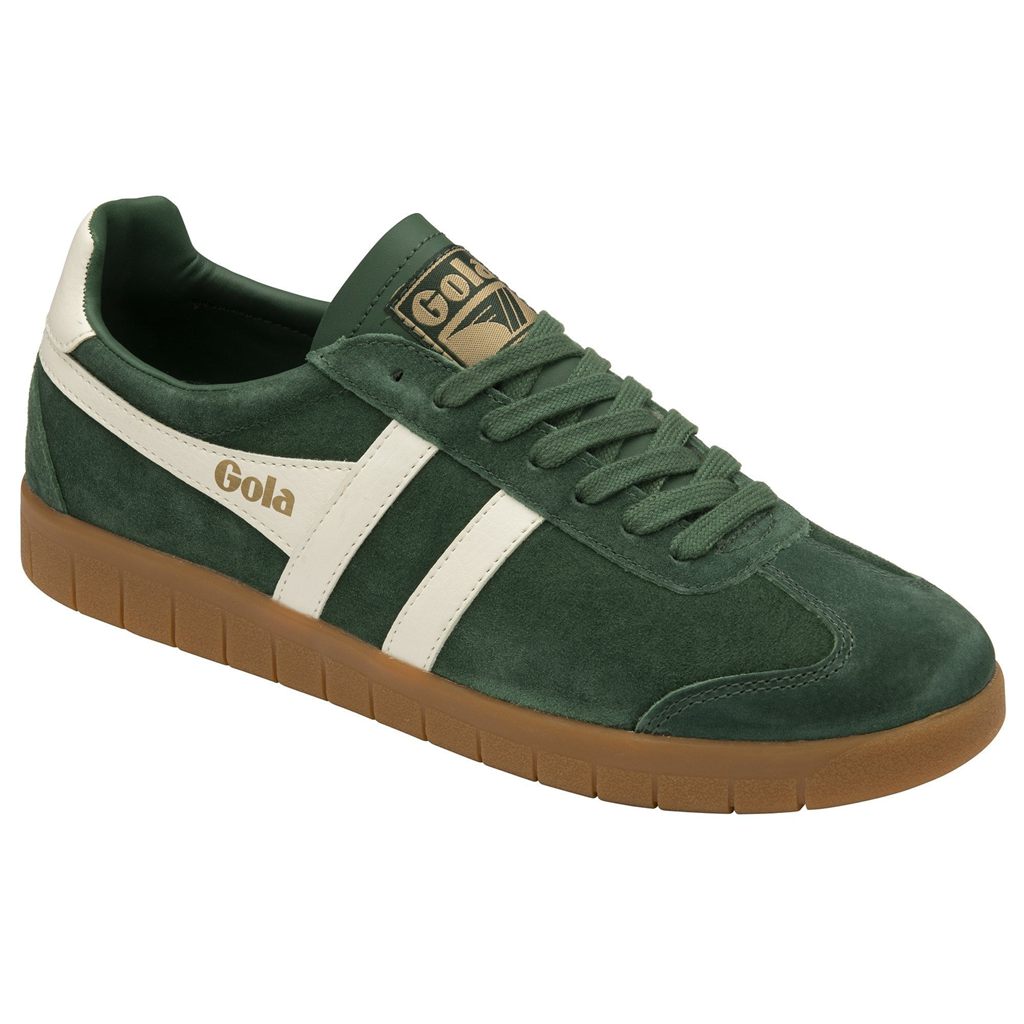 Gola Classics Hurricane Suede Sneakers Bílé CZ | DATJ-82437