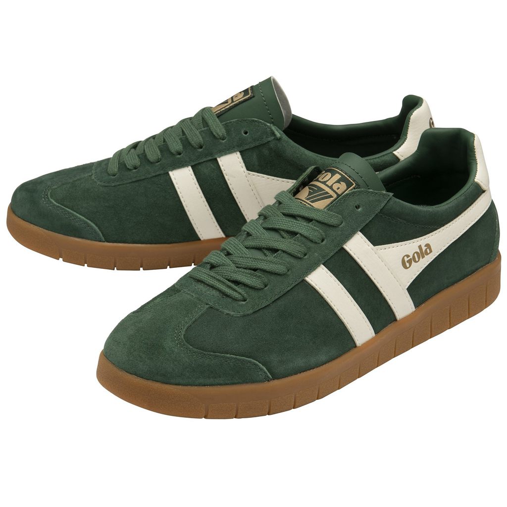 Gola Classics Hurricane Suede Sneakers Bílé CZ | DATJ-82437