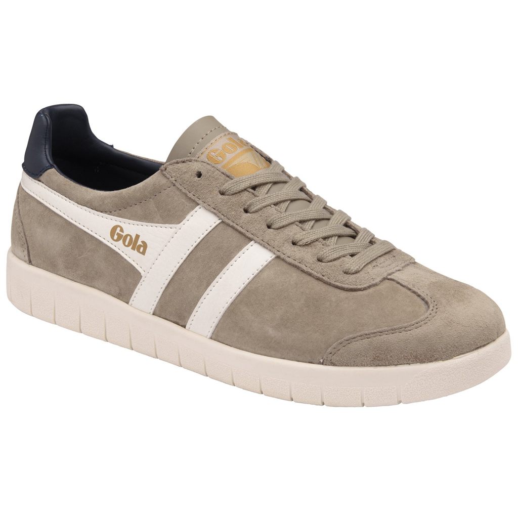 Gola Classics Hurricane Suede Sneakers Bílé Tmavě Blankyt CZ | FWEC-46380