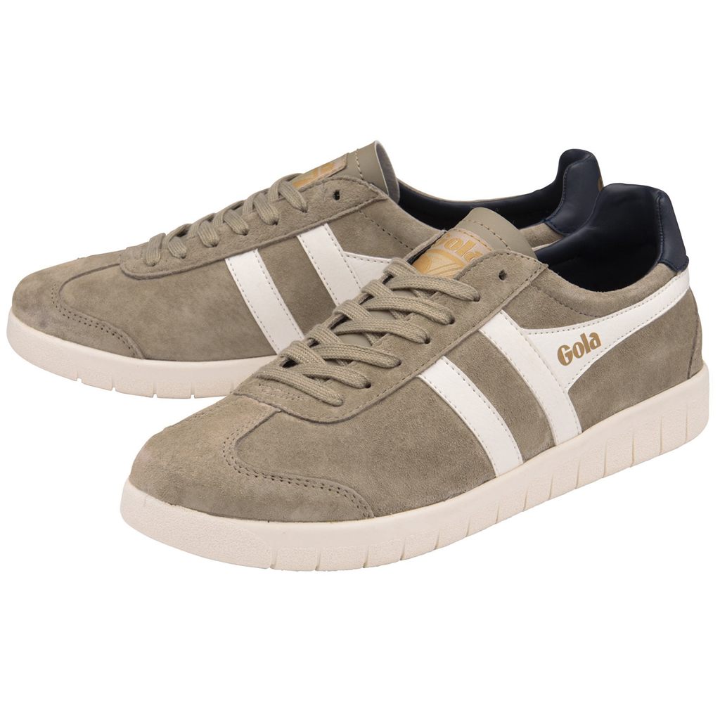 Gola Classics Hurricane Suede Sneakers Bílé Tmavě Blankyt CZ | FWEC-46380