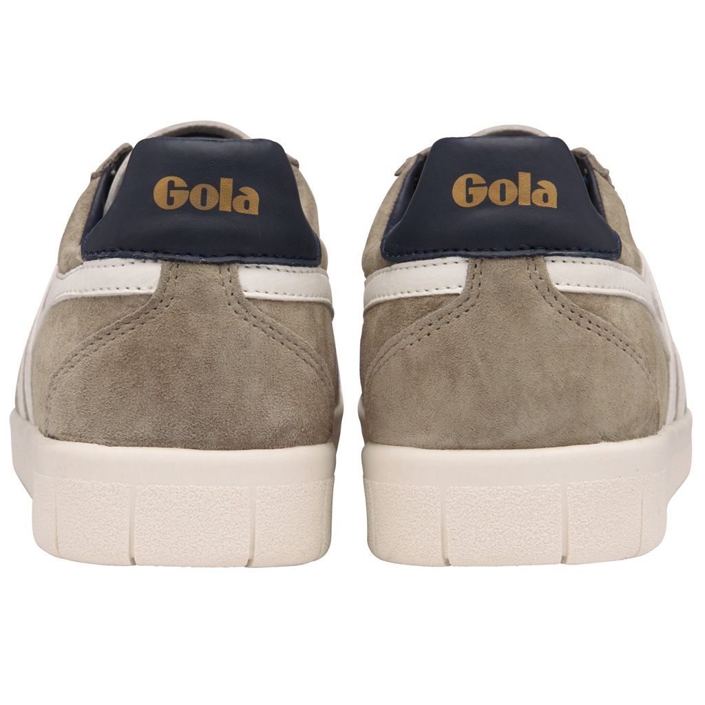 Gola Classics Hurricane Suede Sneakers Bílé Tmavě Blankyt CZ | FWEC-46380