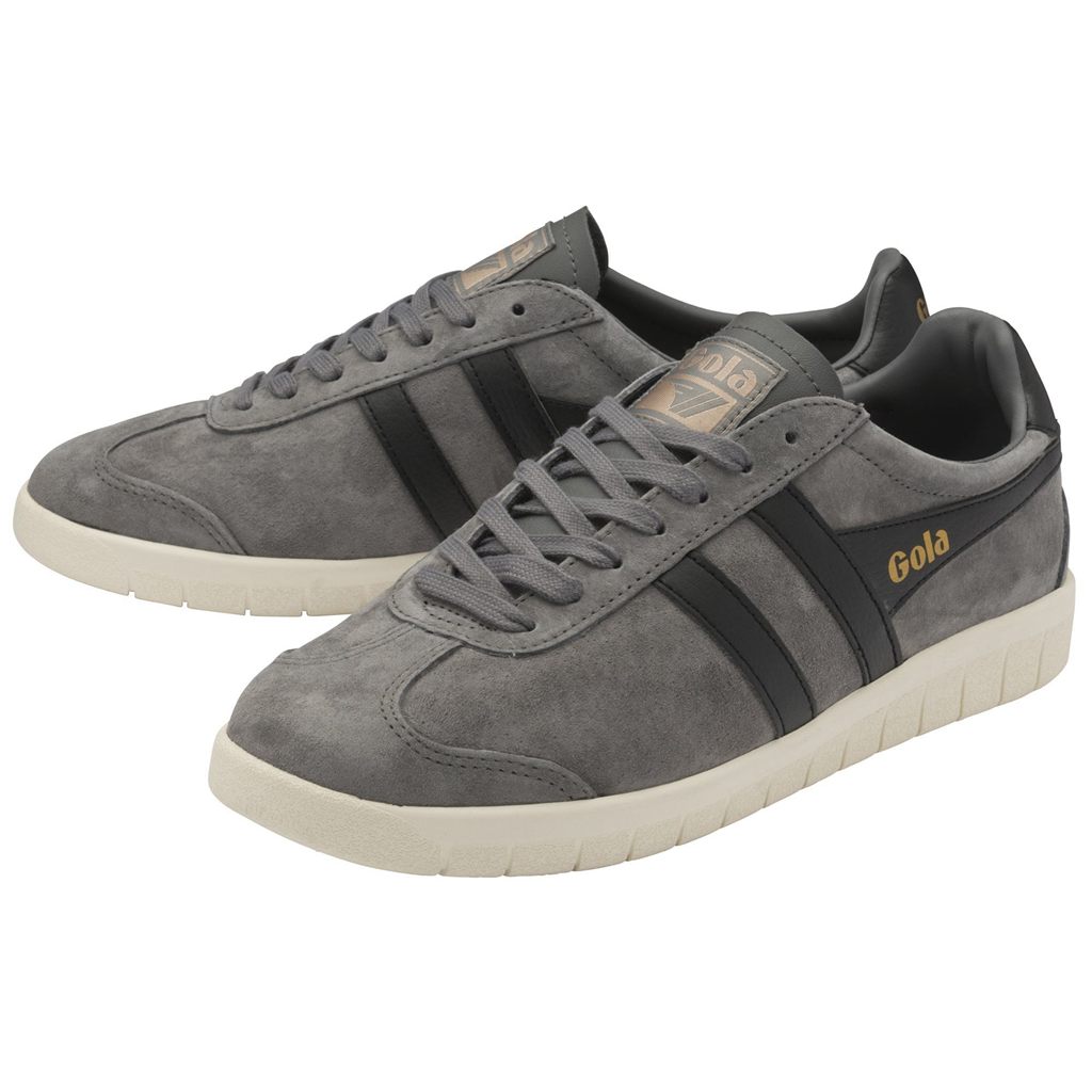 Gola Classics Hurricane Suede Sneakers Černé Bílé CZ | PFWV-16592
