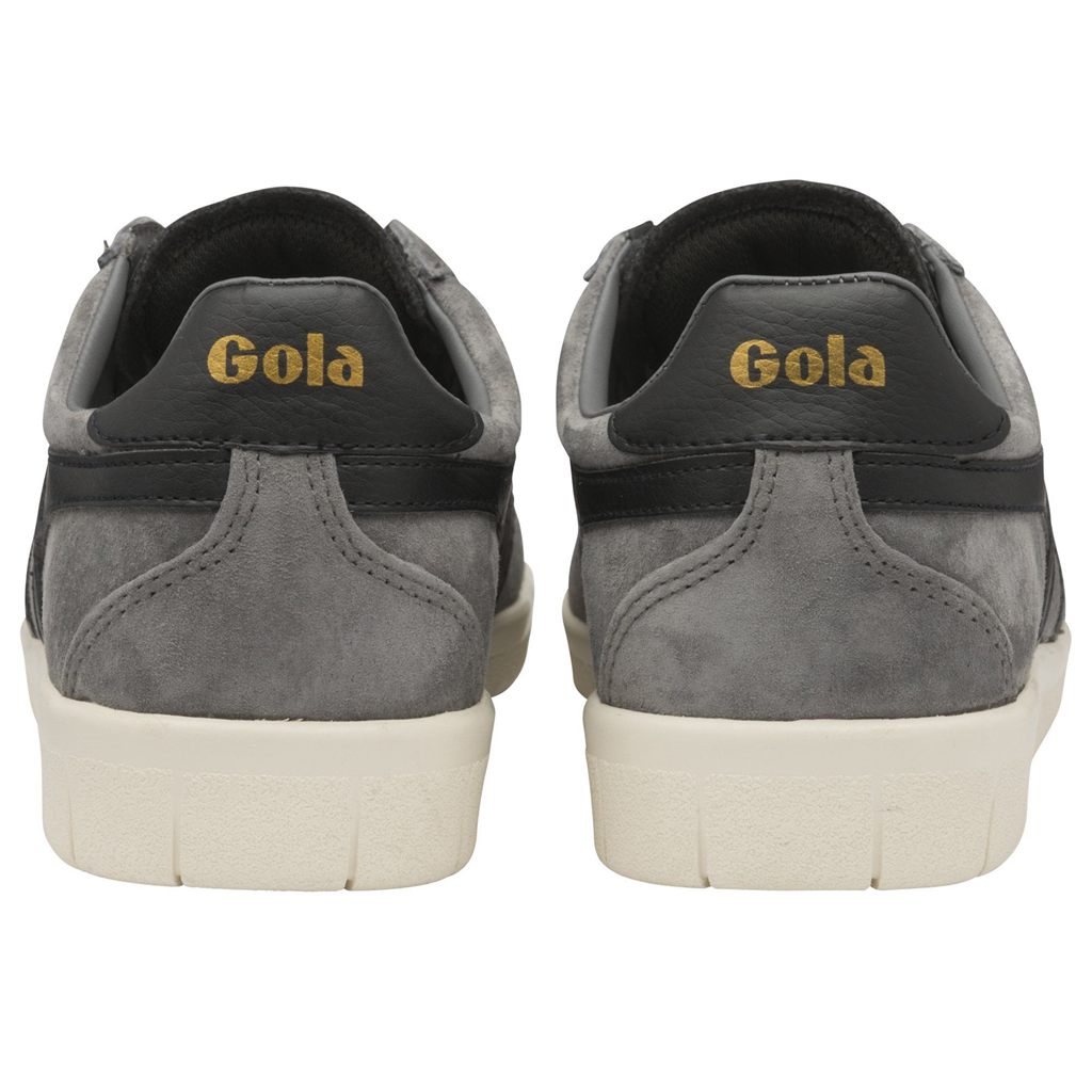 Gola Classics Hurricane Suede Sneakers Černé Bílé CZ | PFWV-16592