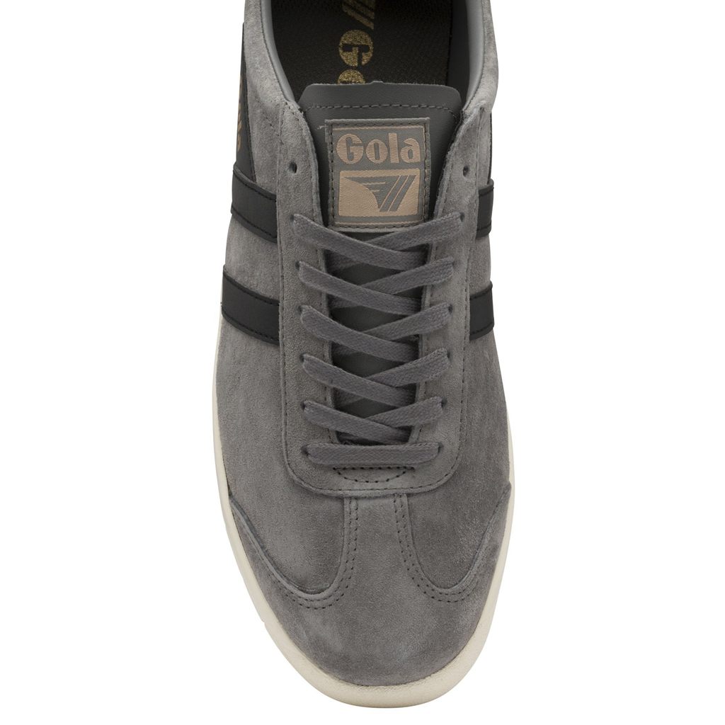 Gola Classics Hurricane Suede Sneakers Černé Bílé CZ | PFWV-16592