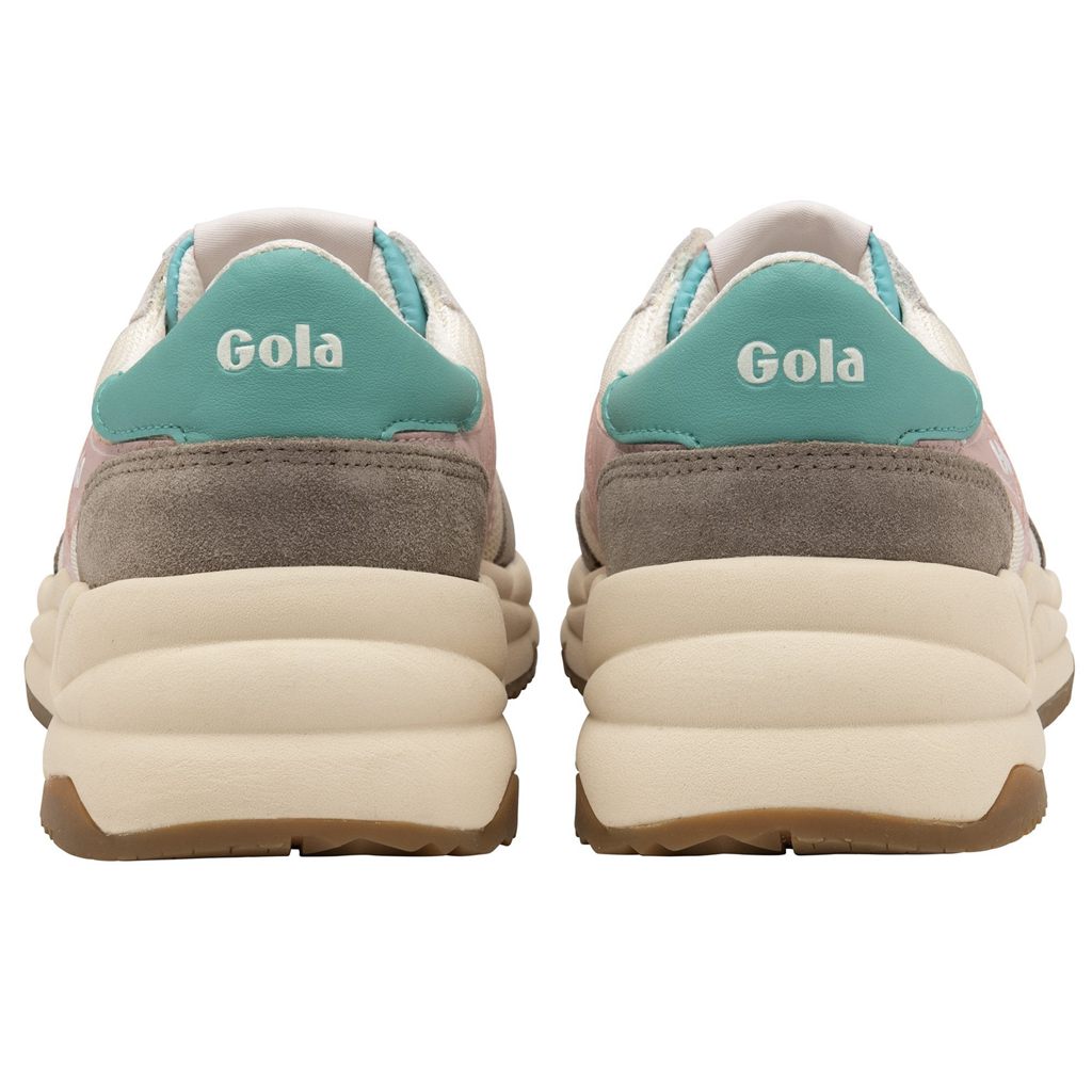 Gola Classics Jupiter Sneakers Bílé Růžové CZ | VMCW-65143