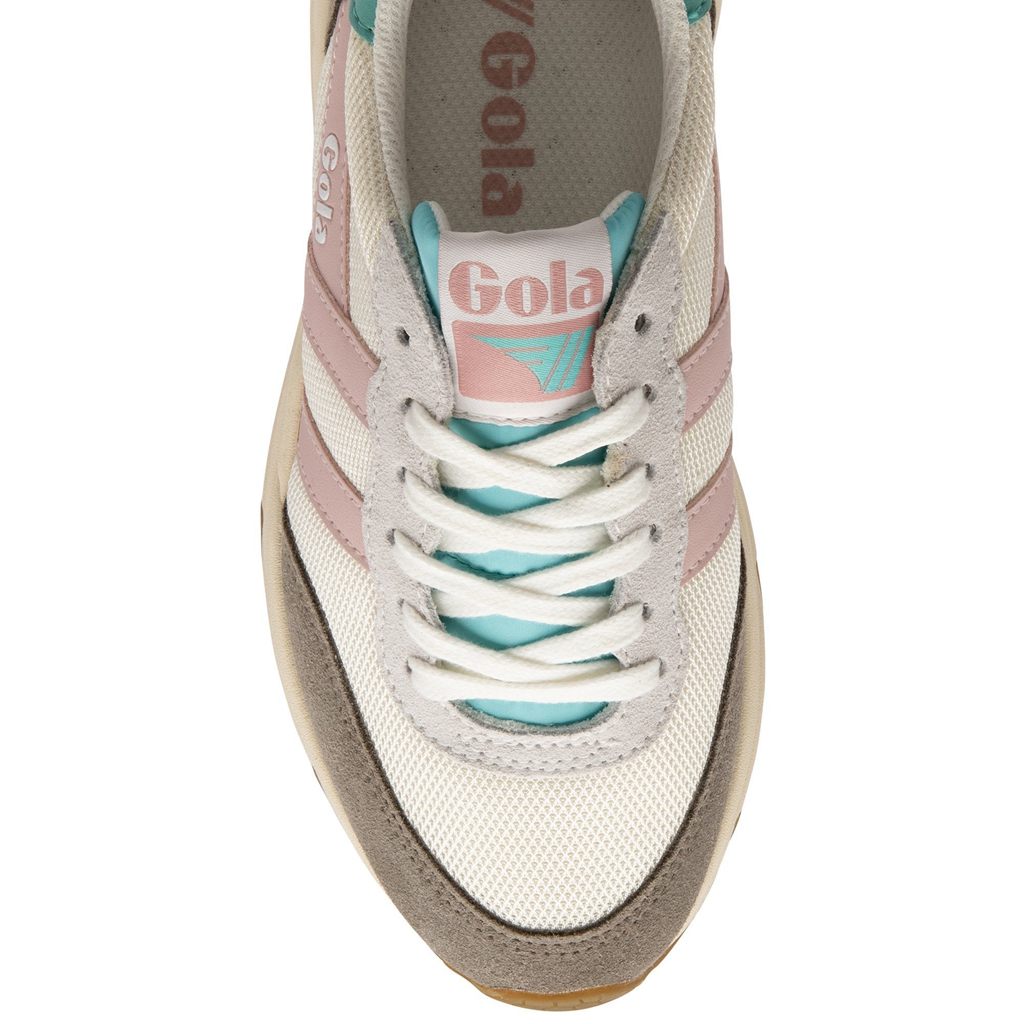 Gola Classics Jupiter Sneakers Bílé Růžové CZ | VMCW-65143