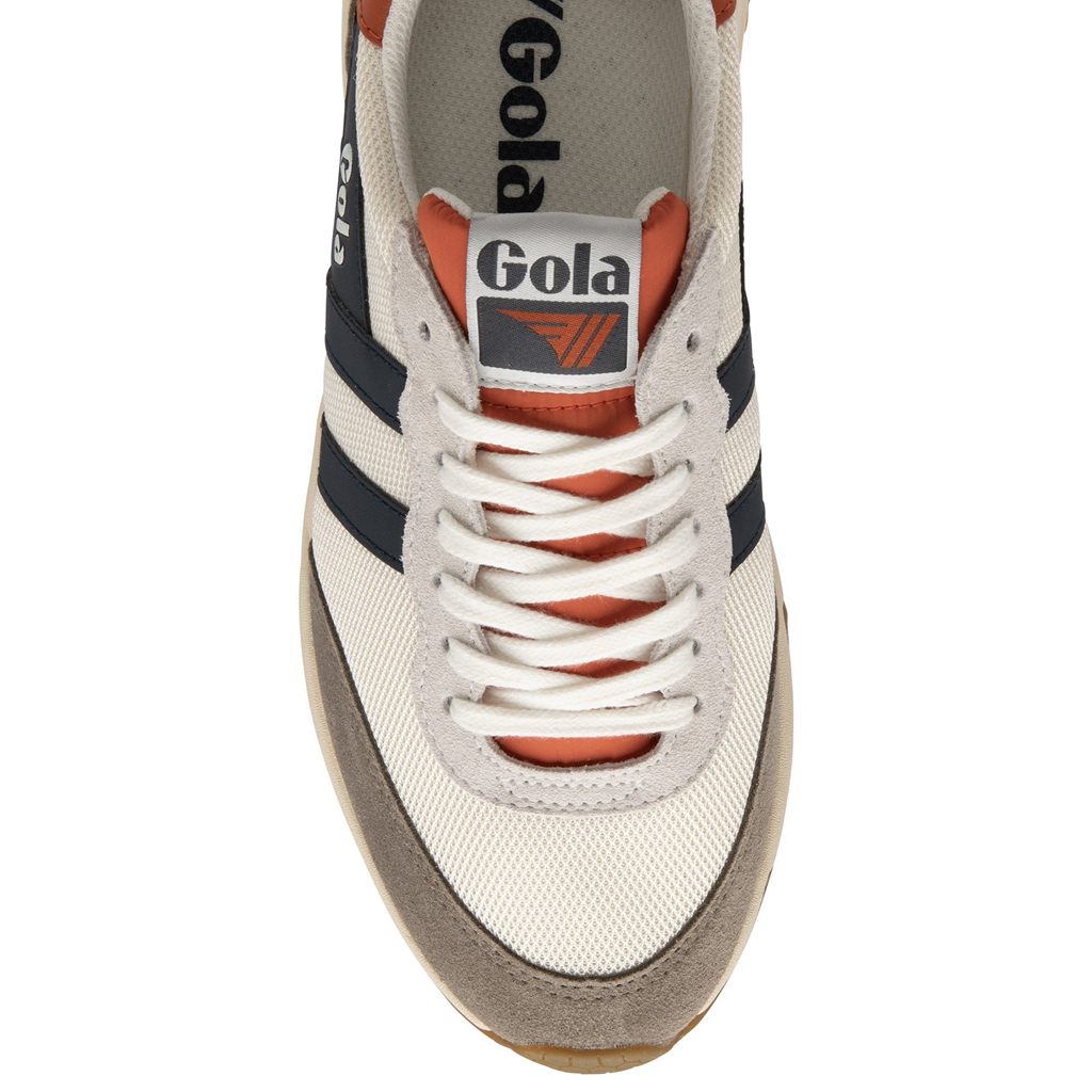 Gola Classics Jupiter Sneakers Bílé Tmavě Blankyt CZ | ONXC-65329