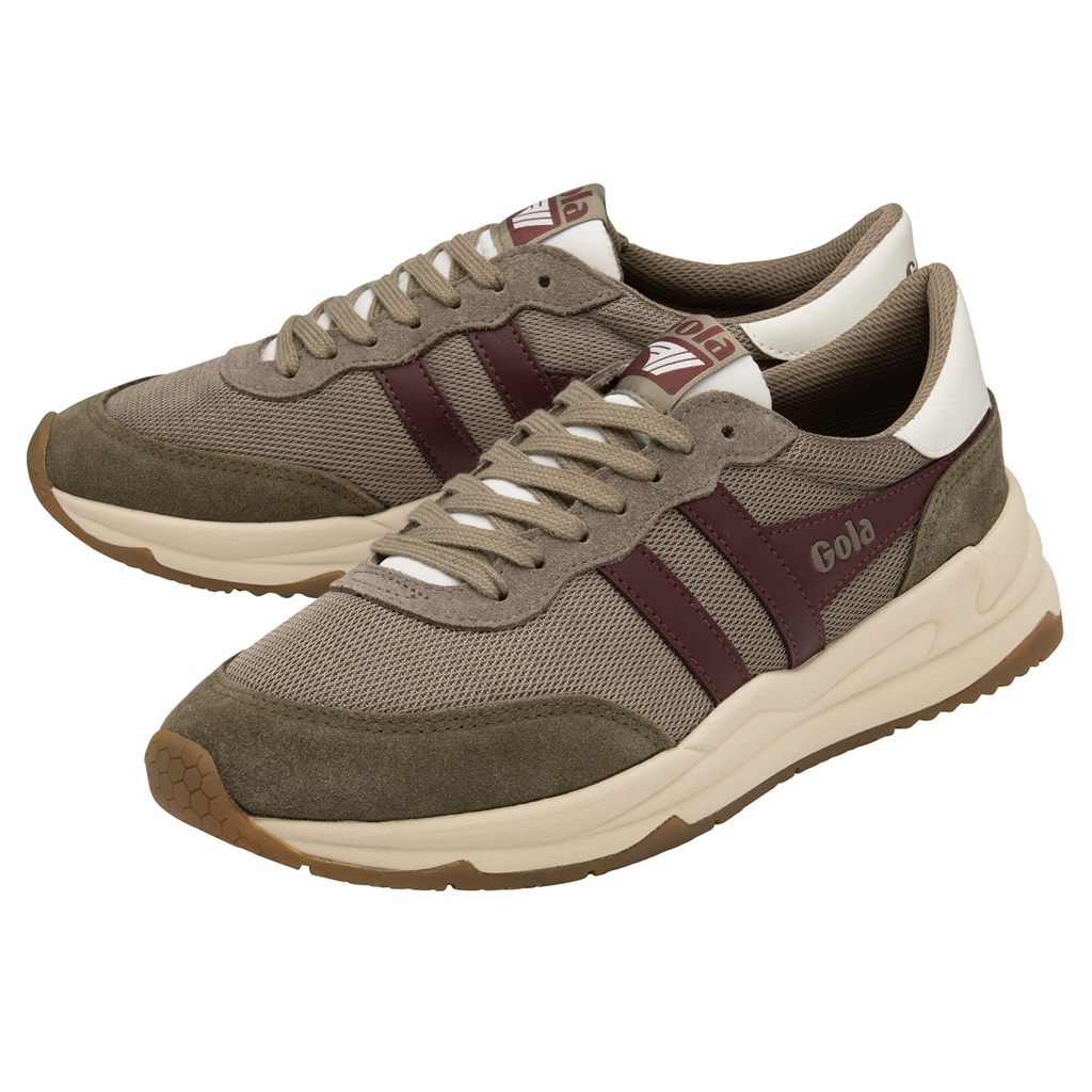 Gola Classics Jupiter Sneakers Hnědožlutý Vínové CZ | CRJT-08745