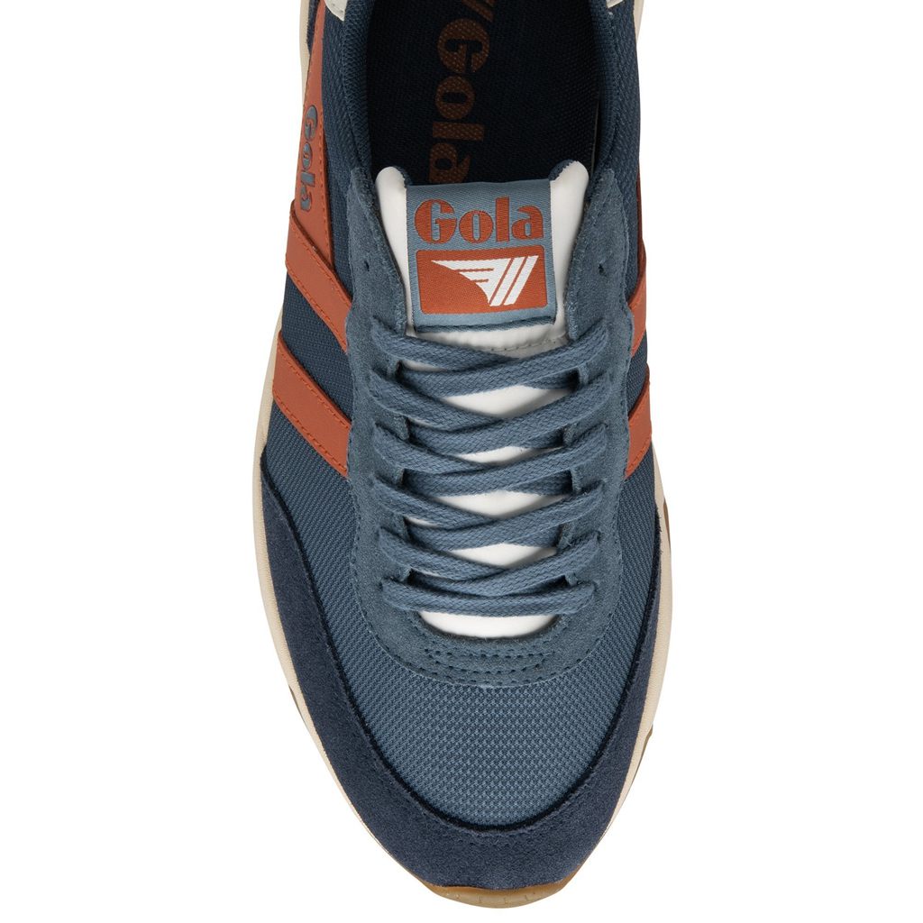 Gola Classics Jupiter Sneakers Tmavě Blankyt Oranžové CZ | NHIL-04621