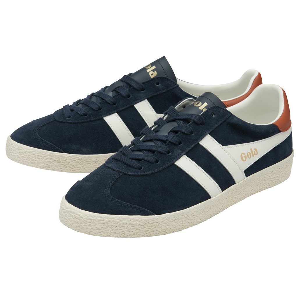 Gola Classics Medallist Sneakers Tmavě Blankyt Bílé Oranžové CZ | DQFJ-05148