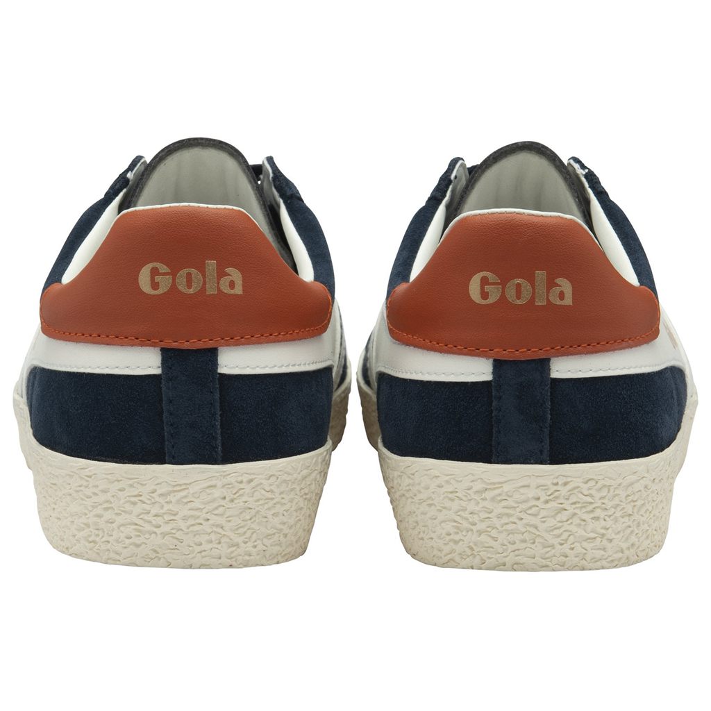 Gola Classics Medallist Sneakers Tmavě Blankyt Bílé Oranžové CZ | DQFJ-05148