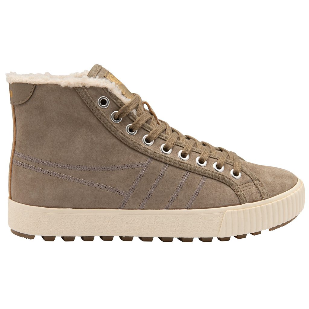 Gola Classics Nordic High Plimsolls Shoes Rhino CZ | SQHX-02146