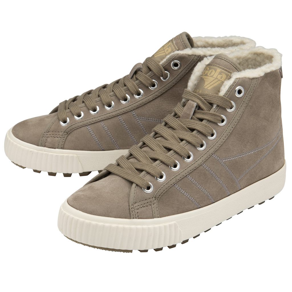 Gola Classics Nordic High Plimsolls Shoes Rhino CZ | SQHX-02146