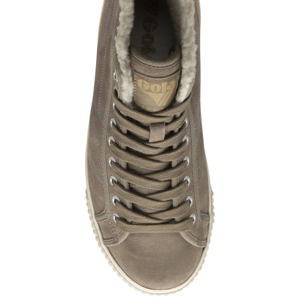 Gola Classics Nordic High Plimsolls Shoes Rhino CZ | SQHX-02146