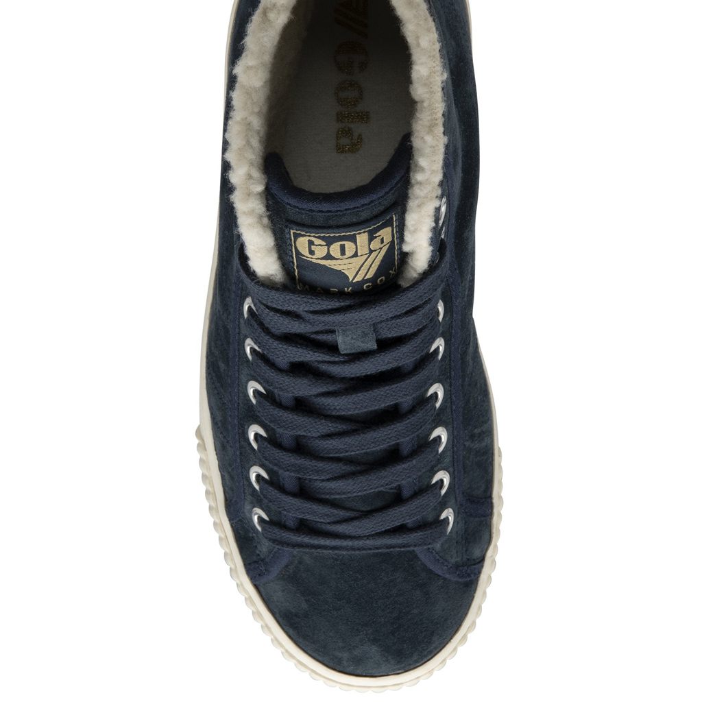 Gola Classics Nordic High Plimsolls Shoes Tmavě Blankyt CZ | HIUQ-19645