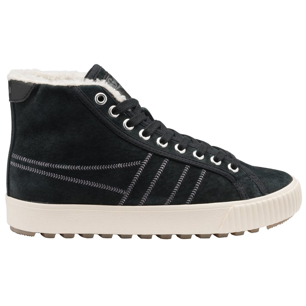 Gola Classics Nordic High Plimsolls Shoes Černé CZ | GVIE-60357