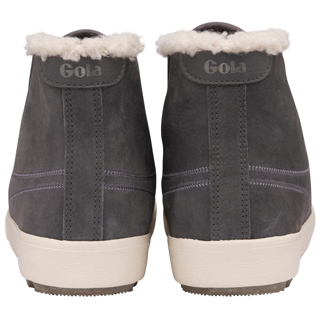 Gola Classics Nordic High Plimsolls Shoes Ash CZ | ZHQD-25906