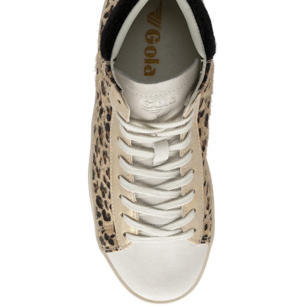 Gola Classics Nova High Oasis Sneakers Bílé Leopard CZ | CEMT-67249
