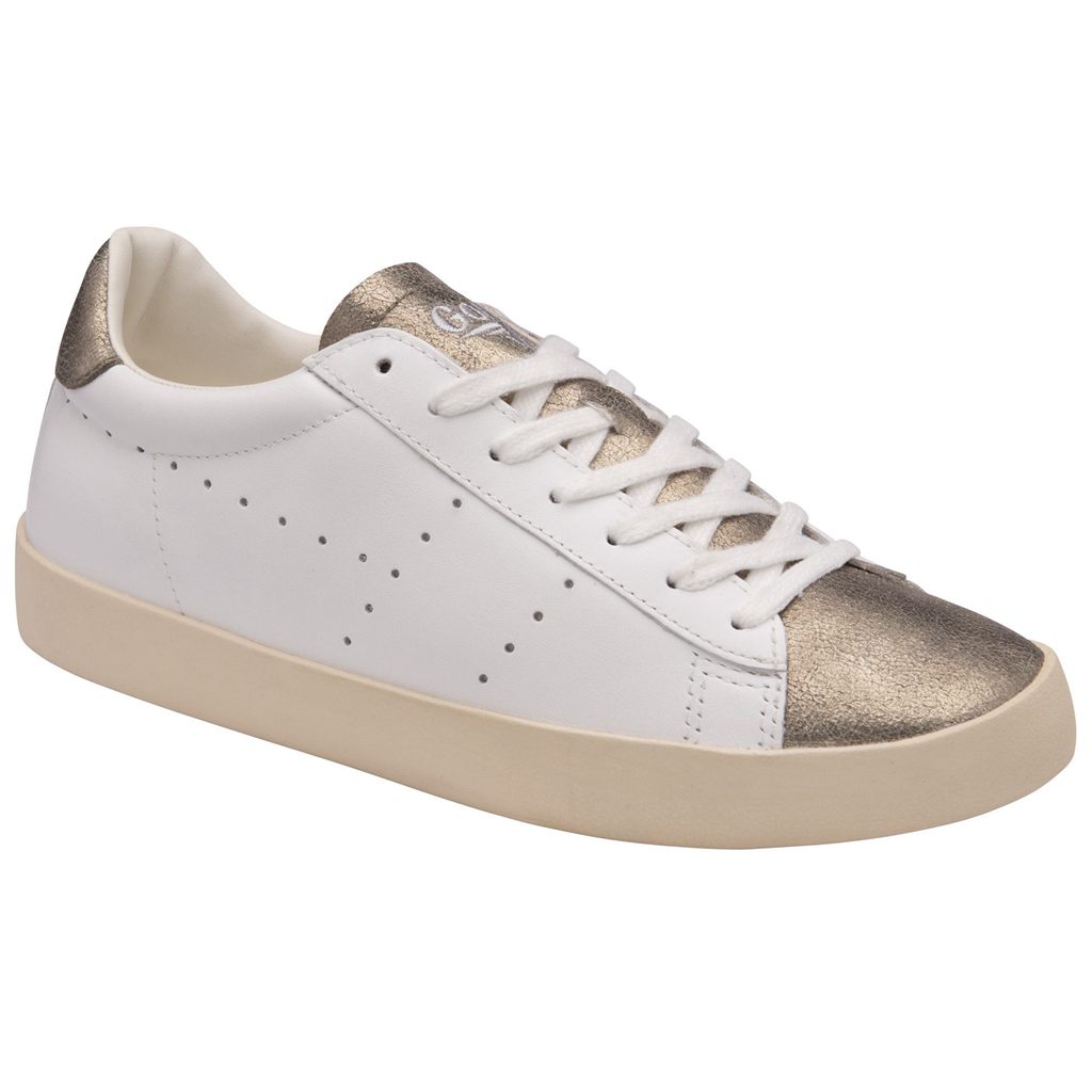 Gola Classics Nova Metallic Sneakers Bílé Zlaté CZ | QPCY-31749