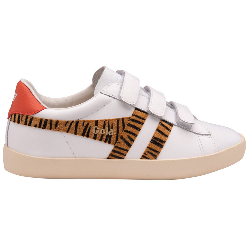 Gola Classics Nova Strap Safari Sneakers Bílé Koralove CZ | BMID-37245