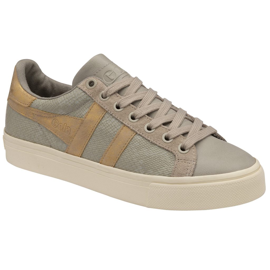 Gola Classics Orchid II Lizard Sneakers Šedé Zlaté CZ | UOWB-74069