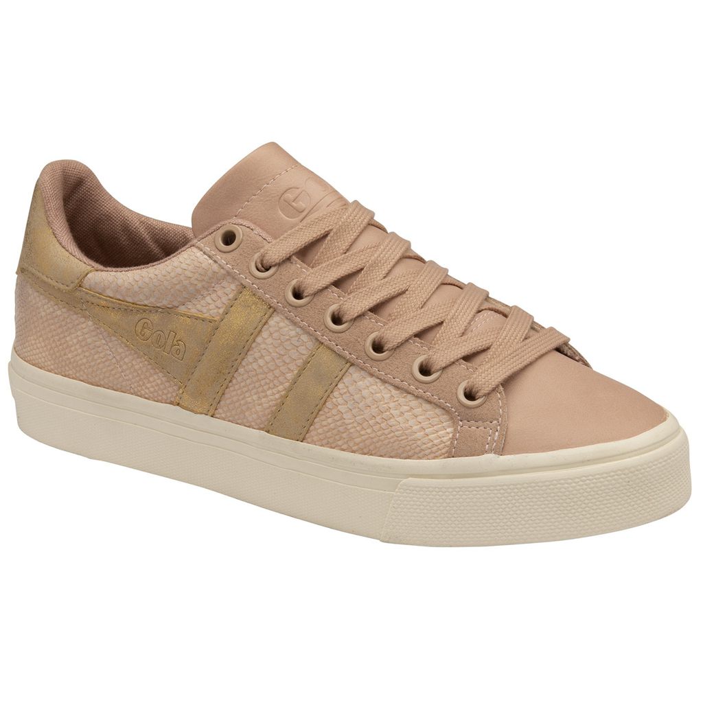 Gola Classics Orchid II Lizard Sneakers Růžové Zlaté CZ | QGDO-64591