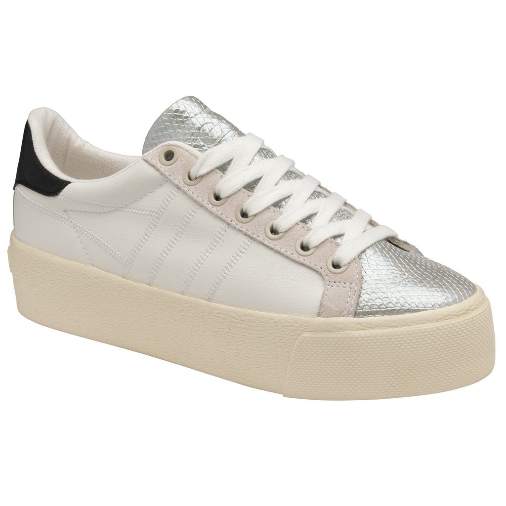 Gola Classics Orchid Platform Viper Sneakers Bílé Stříbrné CZ | IEQY-05139