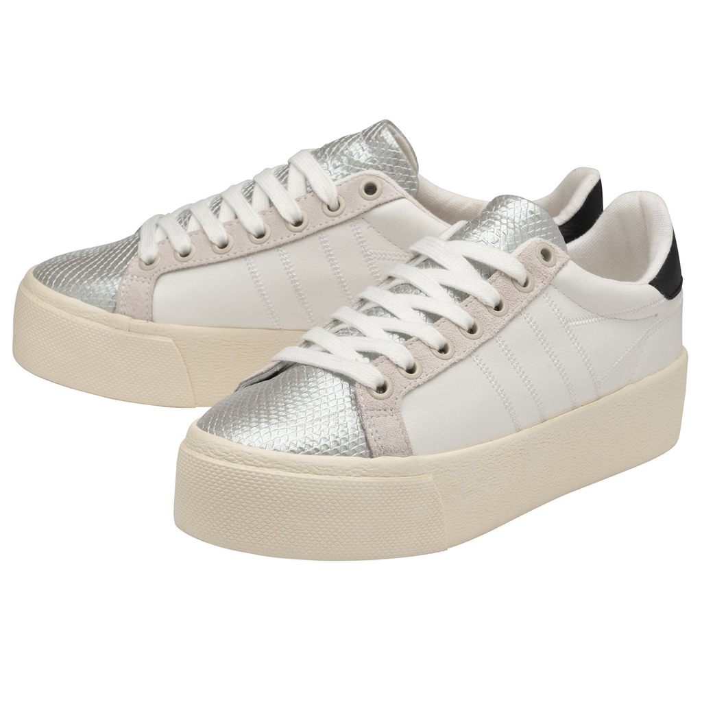 Gola Classics Orchid Platform Viper Sneakers Bílé Stříbrné CZ | IEQY-05139