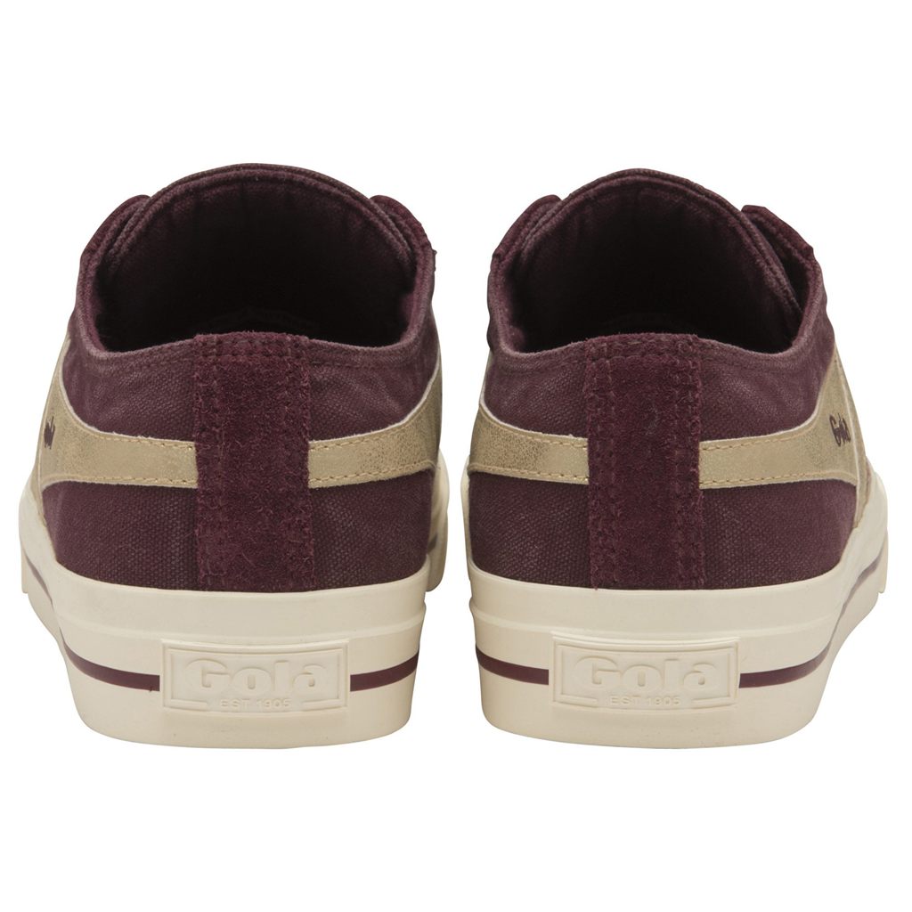 Gola Classics Quota II Mirror Plimsoll Sneakers Zlaté CZ | VLFZ-83401