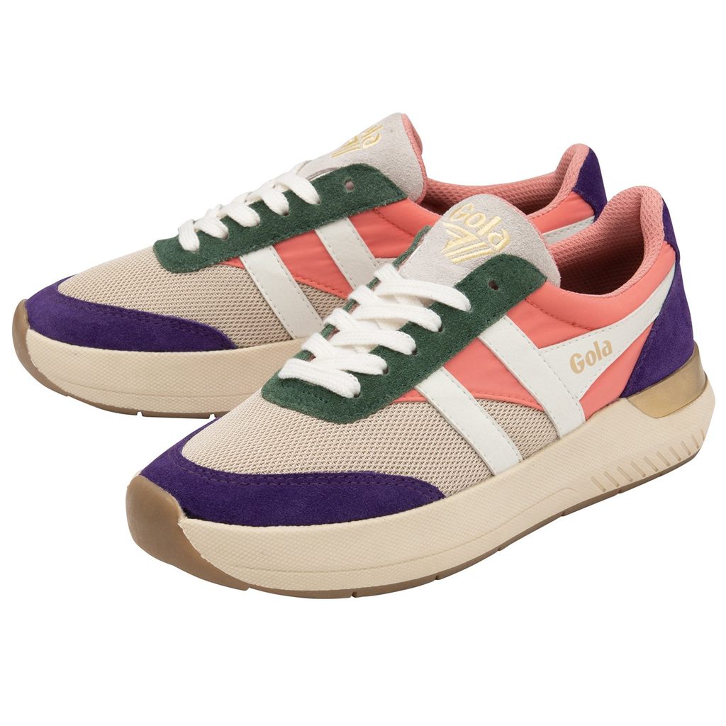 Gola Classics Raven Sneakers Koralove Růžové Královská Modrá Fialové CZ | HFKG-67089