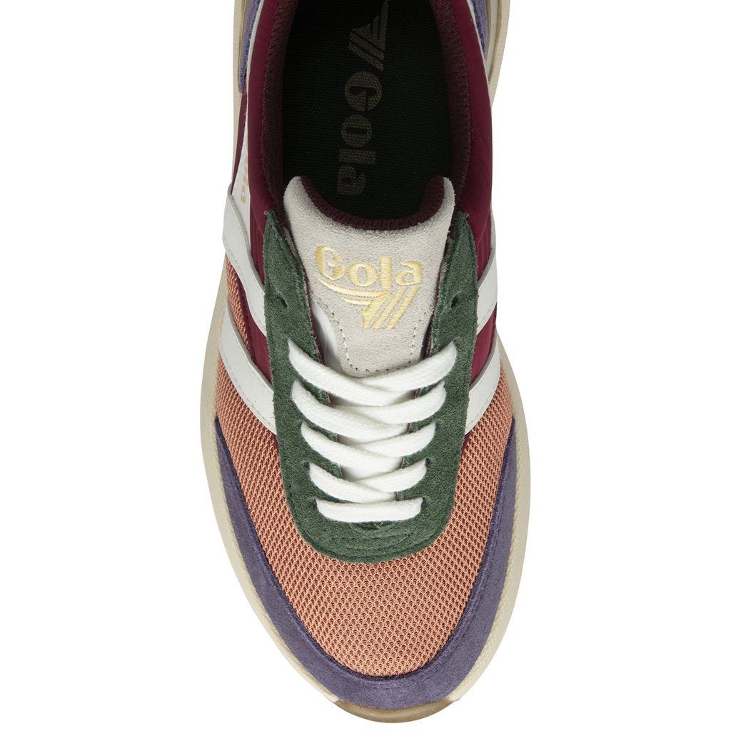 Gola Classics Raven Sneakers Terracotta Cerise Plum CZ | CILP-23706